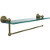 22'' Shelves with Antique Brass and Paper Towel Roll Holder Hardware