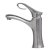 Alfi brand Single Lever Bathroom Faucet, Height: 7-5/8'' H, Spout Height: 4-3/4'' H, Spout Reach: 5'' D, Brushed Nickel