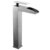 Alfi brand Brushed Nickel Single Hole Tall Waterfall Bathroom Faucet, Height: 12-3/8'' H, Spout Reach: 5-3/4'' D, Product Right Side View