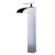 Alfi brand Polished Chrome Single Hole Tall Waterfall Bathroom Faucet, Height: 12-3/8'' H, Spout Reach: 5-3/4'' D