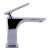 Alfi brand Polished Chrome Single Hole Modern Bathroom Faucet