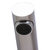 Alfi brand Solid Pull Out Single Hole Kitchen Faucet, 6-1/2'' H, Brushed Stainless Steel Spout Close Up View