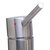 Alfi brand Solid Pull Out Single Hole Kitchen Faucet, 6-1/2'' H, Brushed Stainless Steel Handle View