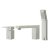 Polished Chrome Deck Mounted Tub Filler