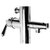 ALFI brand Free Standing Floor Mounted Bath Tub Filler, Faucet Height: 44-3/4'' H, Spout Reach: 9'' D, Spout Height: 39-3/8'' H, Polished Chrome, Lever Close Up