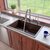 ALFI brand 33" Single Bowl Drop In Granite Composite Kitchen Sink in Chocolate, 33" W x 22" D x 9-1/2" H