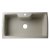Alfi brand Biscuit 35" Drop-In Single Bowl Granite Composite Kitchen Sink, 34-5/8" W x 19-11/16" D x 9-1/8" H
