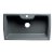 ALFI brand 35" Drop-In Single Bowl Granite Composite Kitchen Sink in Titanium, 34-5/8" W x 19-2/3" D x 9-1/8" H