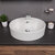 Alfi brand AB9515 Series 6-Piece Matching Bathroom Accessory Set, Brushed Nickel In Use Bathroom Close Up View
