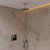 Alfi brand Corner Mounted Double Basket Shower Shelf Bathroom Accessory, 8-1/4'' W x 8-5/8'' D x 20-1/2'' H, Polished Chrome, Overhead View