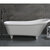 ALFI brand 68'' White Matte Clawfoot Solid Surface Resin Bathtub, 68-1/4'' W x 29-3/8'' D x 28-3/8'' H, 68'' White Matte Clawfoot Bathtub, Installed Product View