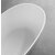 ALFI brand 59" White Oval Solid Surface Resin Soaking Bathtub, 59-1/8" W x 29-1/8" D x 22-1/2" H