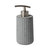 ALFI brand ABCO1001 5 Piece Solid Concrete Gray Matte Bathroom Accessory Set, 10-1/4" W x 4" D x 3/4" H