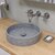 ALFI brand ABCO17R 17'' Round Solid Concrete Gray Matte Above Mount Bathroom Sink, 16-3/4" W x 16-3/4" D x 4" H