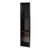ALFI brand Vertical Triple Shelf Shower Niche, 8'' x 36'' Brushed Black Product Empty Angle View