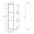 ALFI brand Vertical Triple Shelf Shower Niche, Dimensions Drawing