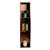 ALFI brand Vertical Triple Shelf Shower Niche, 8'' x 36'' Brushed Copper Product Front View