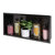 ALFI brand 24'' x 12'' PVD Stainless Steel Horizontal Single Shelf Shower Niche, Brushed Black Product Angle View