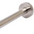 Alfi brand 20'' W Round Wall Shower Arm, Brushed Nickel Close Up View