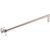 Alfi brand 20'' W Round Wall Shower Arm, Brushed Nickel Side View