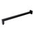 ALFI brand 20'' W Square Wall Shower Arm, Black Matte Product View