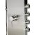 Brushed Stainless Steel Close Up View