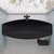 ALFI brand Hammock Tub1-BM Black Matte 79'' Acrylic Suspended Wall Mounted Hammock Bathtub, 78-3/4" W x 33-1/2" D x 22-1/4" H