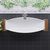 ALFI brand Hammock Tub1-WM White Matte 79'' Acrylic Suspended Wall Mounted Hammock Bathtub, 78-3/4" W x 33-1/2" D x 22-1/4" H