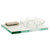 Alno Arch Series Soap Holder w/ Glass Dish, Polished Nickel