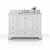 Ancerre Designs Audrey 48'' White / Italian Carrara Top / Gold Hardware - Display View