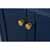 Ancerre Designs Audrey 60'' Heritage Blue /Italian Carrara Top / Gold Hardware - Close-Up-Drawers View 2