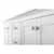 Ancerre Designs Audrey 72'' White / Italian Carrara Top - Close-Up-Drawers View 1