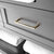 Ancerre Designs Hayley 36'' Sapphire Gray, Gold Hardware