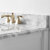Ancerre Designs Hayley 36'' White, Gold Hardware