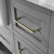 Ancerre Designs Hayley 48'' Sapphire Gray, Gold Hardware