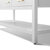 Ancerre Designs Elizabeth 60" Bath Vanity Set in White, Open Shelf View