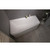 Aquatica Jane™ Solid Surface Corner Bathtub, White