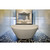 Aquatica PureScape EcoMarmor™ Freestanding Oval Cast Stone Bathtub, High Gloss White
