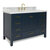 ARIEL Cambridge Collection 49'' Midnight Blue Oval Sink Angle Closed View