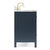 ARIEL Cambridge Collection 73'' Midnight Blue Rectangle Sinks Side View