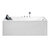 ARIEL Platinum Whirlpool 70" Bathtub Right Drain Product View