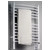 Amba Towel Warmers Jeeves Model E Curved, White Finish