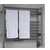 Amba Towel Warmers Jeeves Model K Straight, Brushed Finish