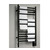 Amba Towel Warmers Jeeves Model C Straight, Oil Rubbed Bronze Finish