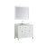 43" White Oval Sink Product View