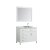 43" White Right Oval Sink Product View