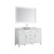 55" White Oval Sink Product View