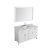 55" White Rectangle Sink Product Angle View
