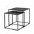 Blomus Fera Collection Modern Nesting Tables, Set of 2
