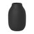 Blomus Colora Collection Small Porcelain Vase Peat (Black), Product View